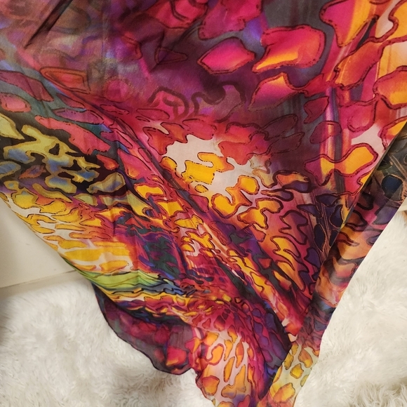 LA FEMME  long evening backless strapless Light weight fit and flare dress 2 - Picture 9 of 12